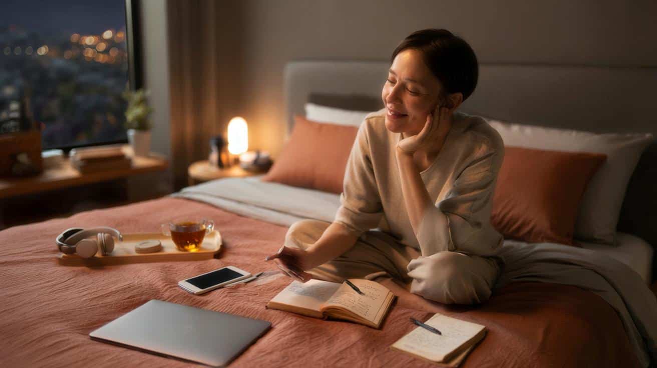 6 nawyków przed snem, które w 2026 roku wyróżniają najszczęśliwszych ludzi