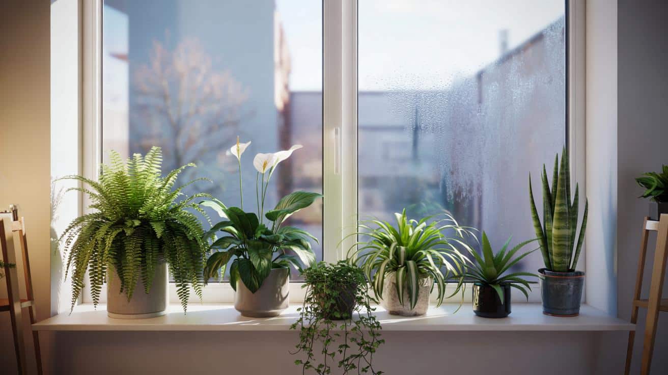 6 roślin na parapet, które pomagają ograniczyć pleśń przy oknach