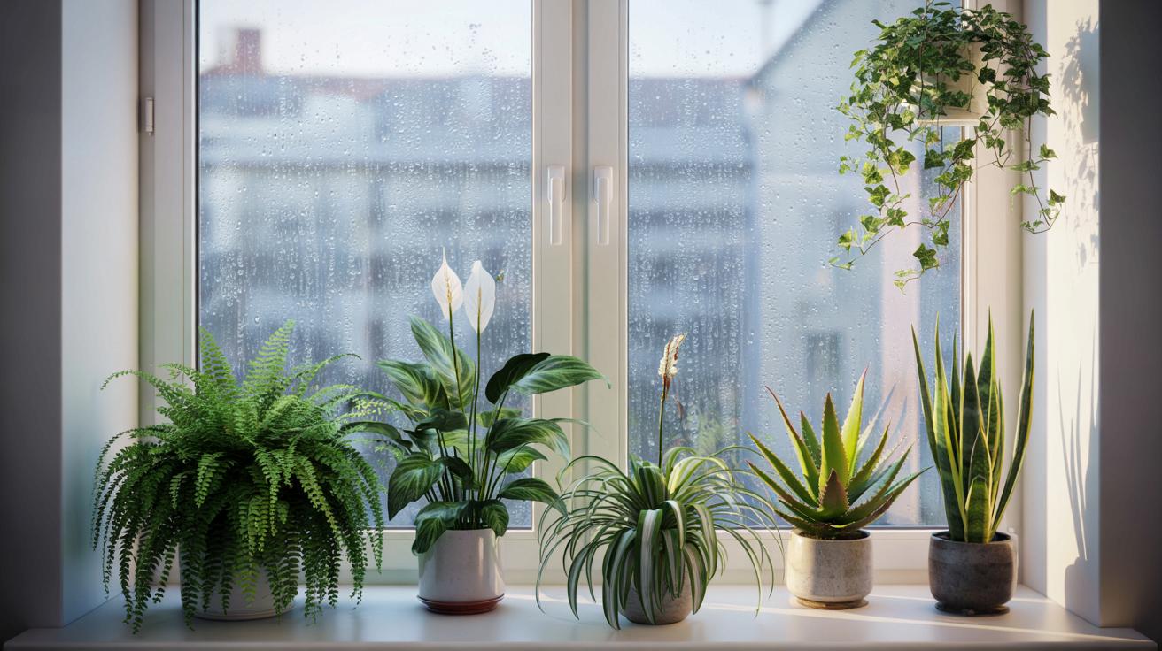 6 roślin na parapet, które pomogą ograniczyć pleśń przy oknach