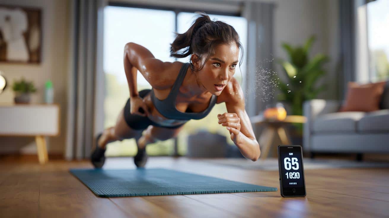 6‑minutowy cardio challenge w domu: trening, który naprawdę męczy