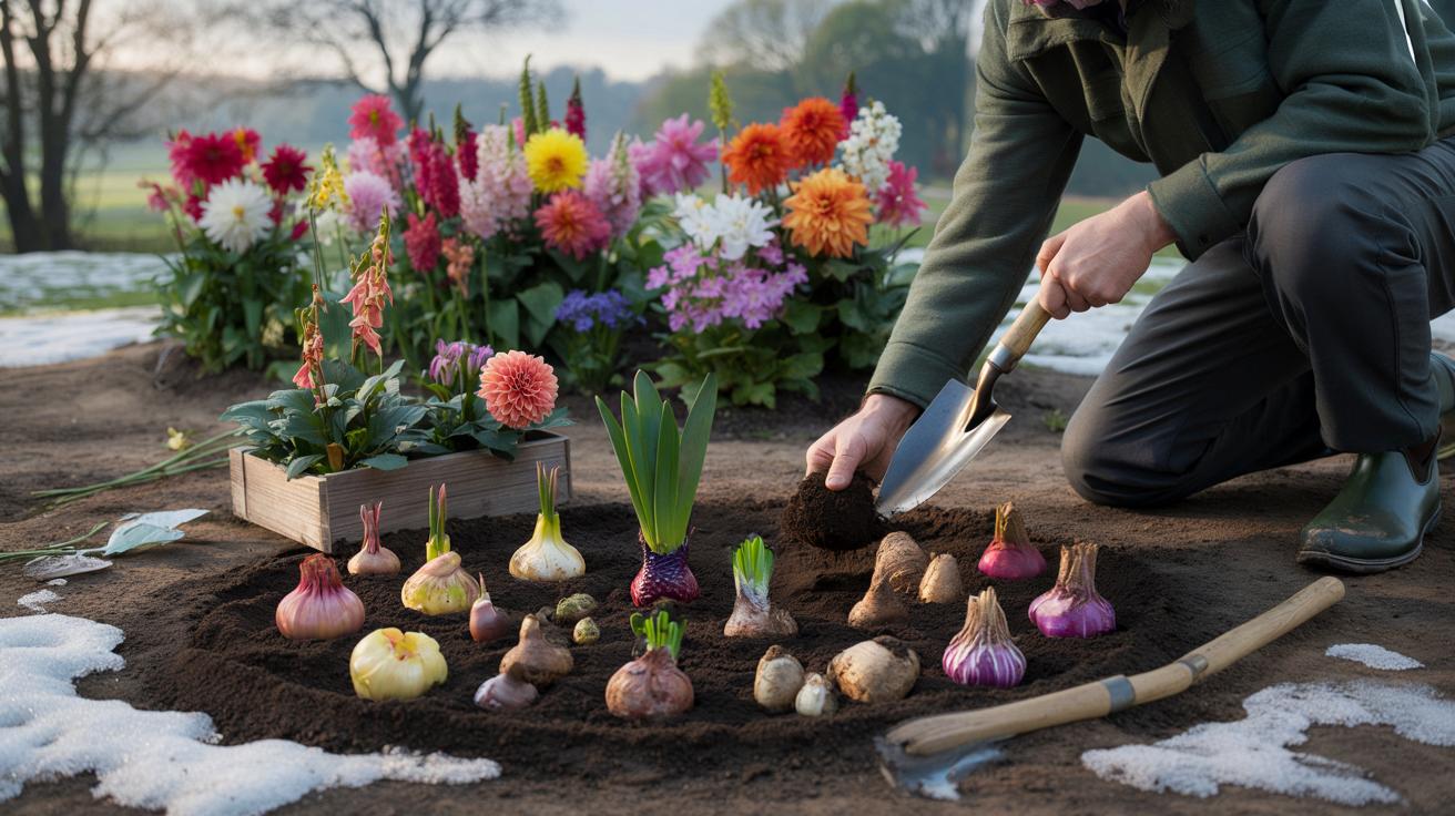 7 cebul, które warto wsadzić w marcu, żeby latem tonąć w kwiatach