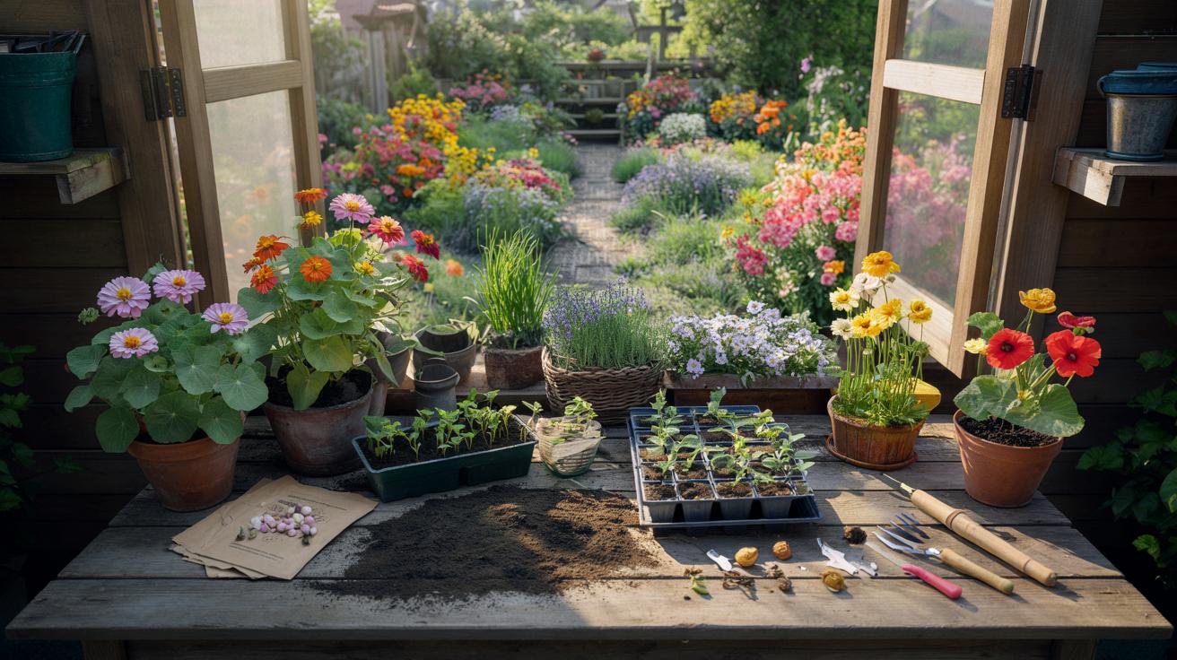 7 kwiatów do wysiania w marcu, żeby latem mieć bajeczny ogród