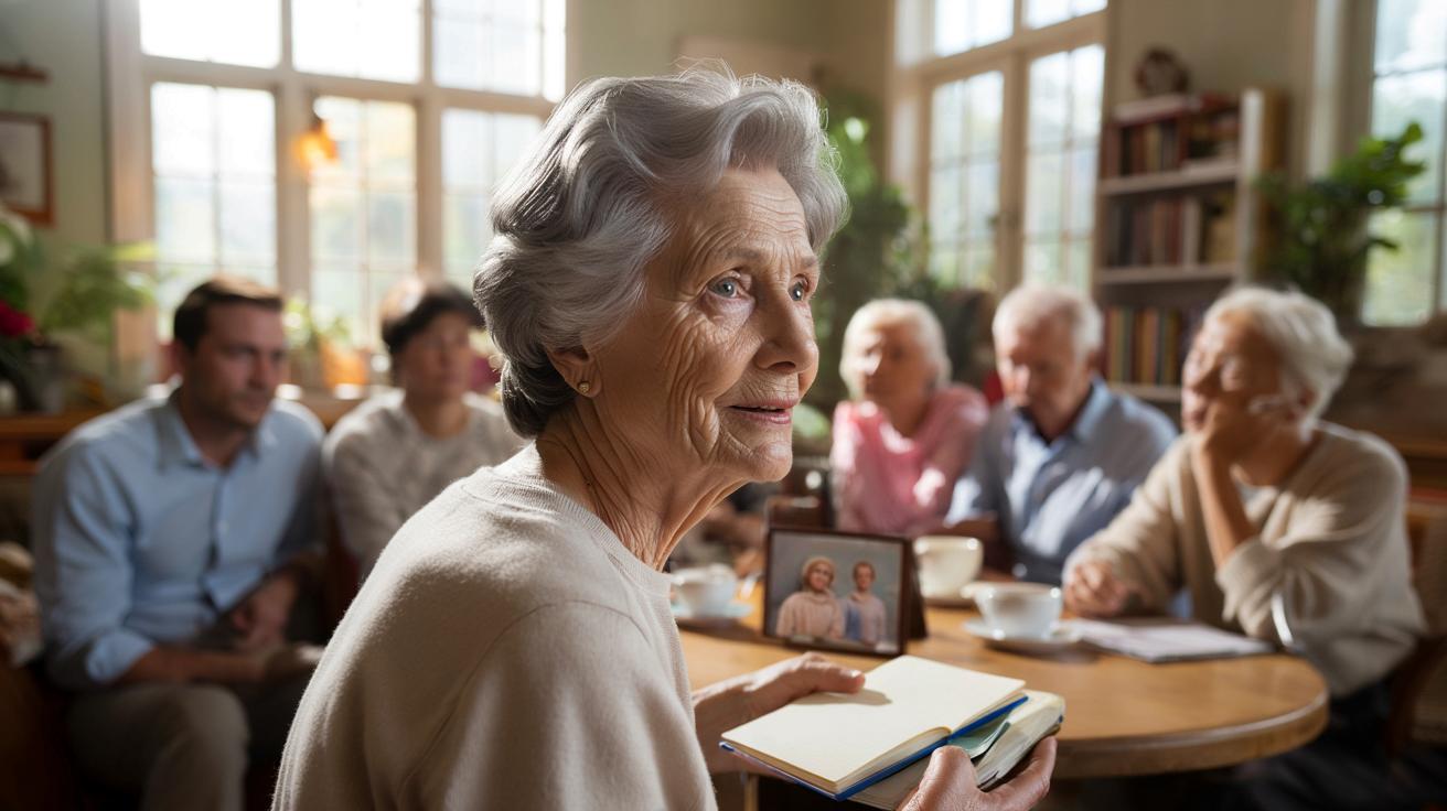 71-letnia mama przestała zabiegać o względy dzieci. Znalazła spokój gdzie indziej