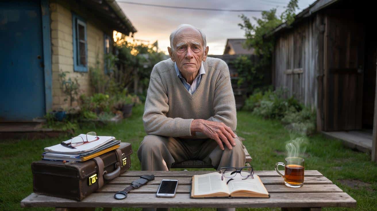 74-latek zrozumiał, że całe życie mylił pracowitość ze szczęściem