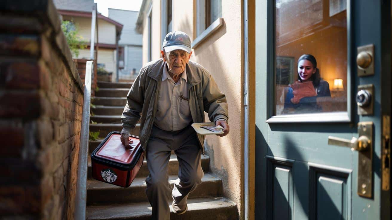 78‑letni dostawca miał dość pracy. Jeden filmik dał mu fortunę na emeryturę