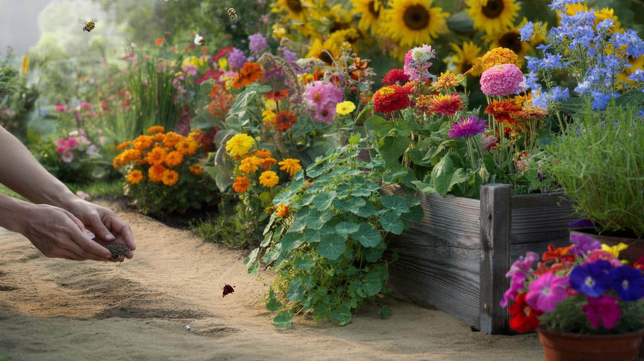 9 błyskawicznie rosnących kwiatów na wczesną wiosnę. Ogród „wybuchnie” latem