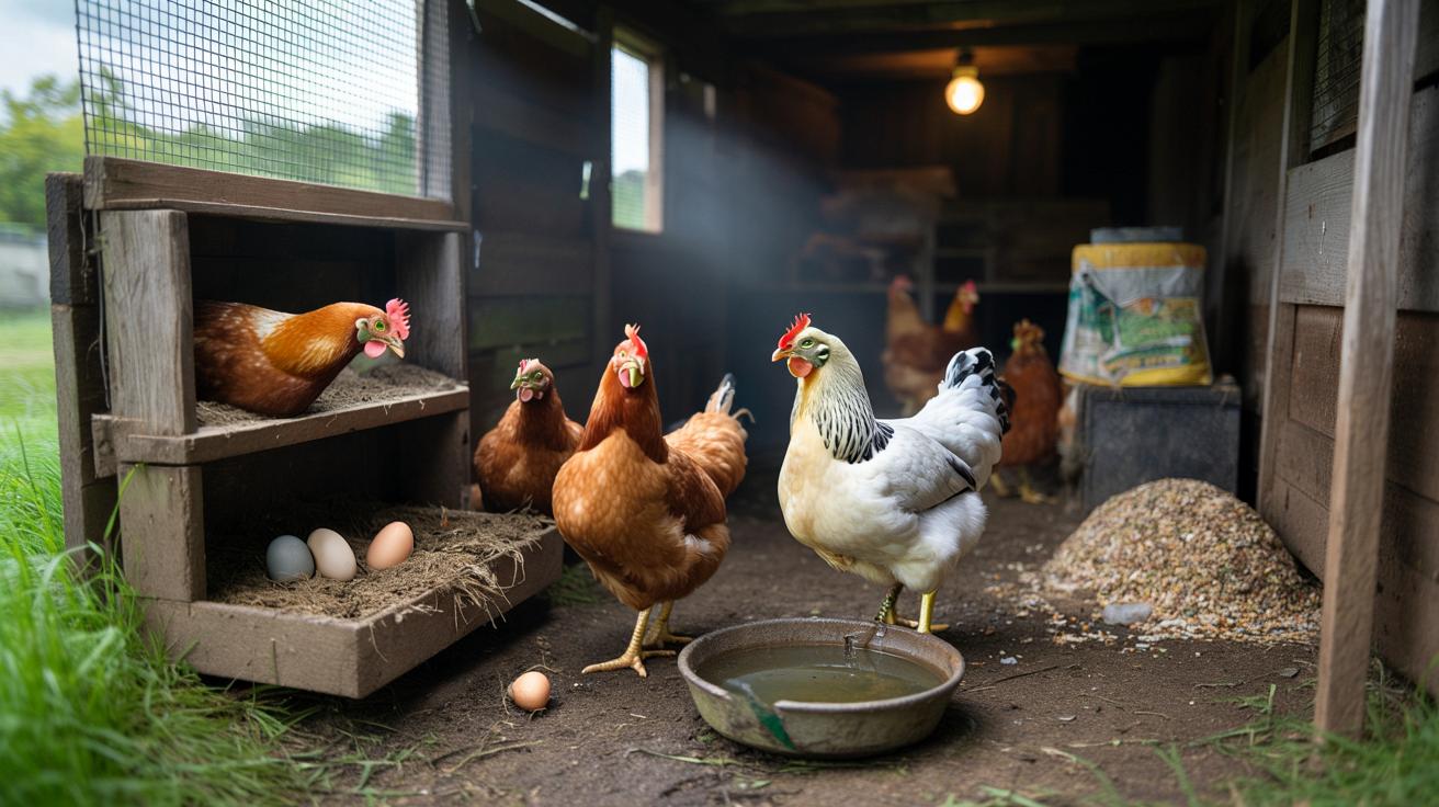 9 codziennych błędów w kurniku, przez które kury przestają nieść jajka