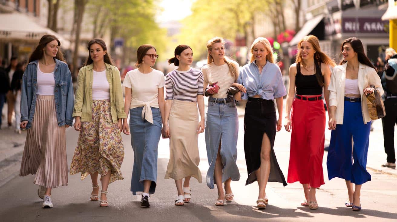 9 długich spódnic z sieciówek, które od razu robią wiosnę