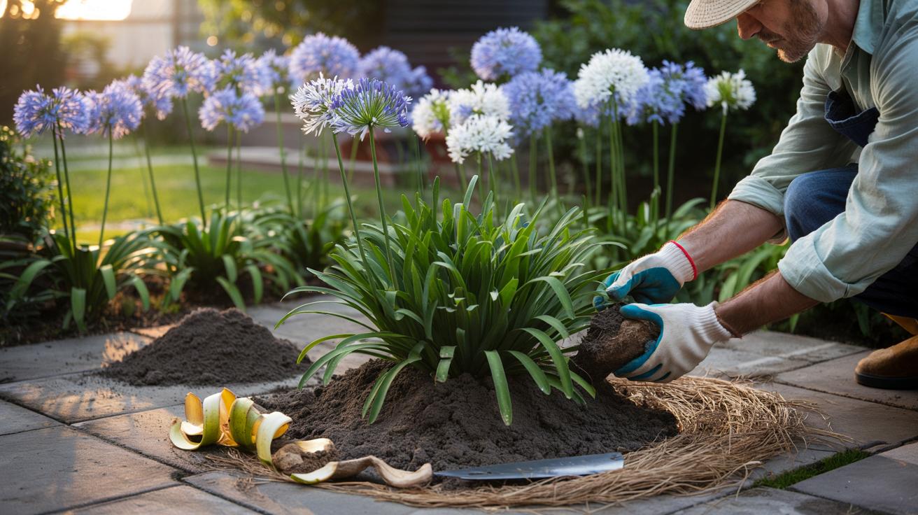 Agapanty z kwiatami jak z katalogu: jeden zabieg przed końcem marca