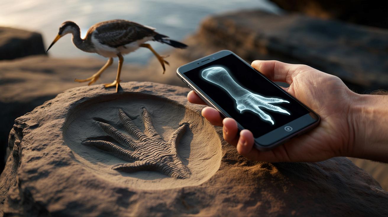 AI czyta ślady dinozaurów jak rentgen. Niesamowite podobieństwa do ptaków