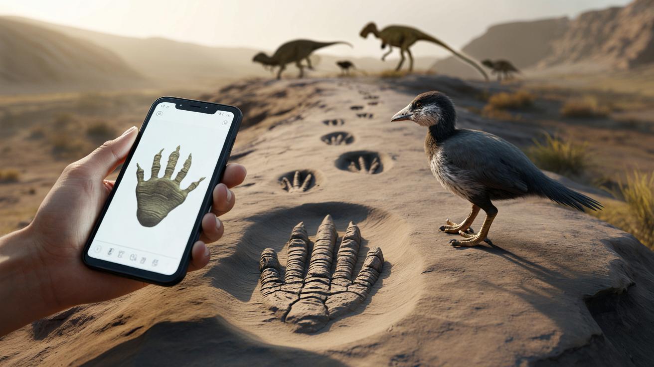 AI czyta ślady dinozaurów jak książkę. Wynik? Ptaki nie są aż tak „nowe”