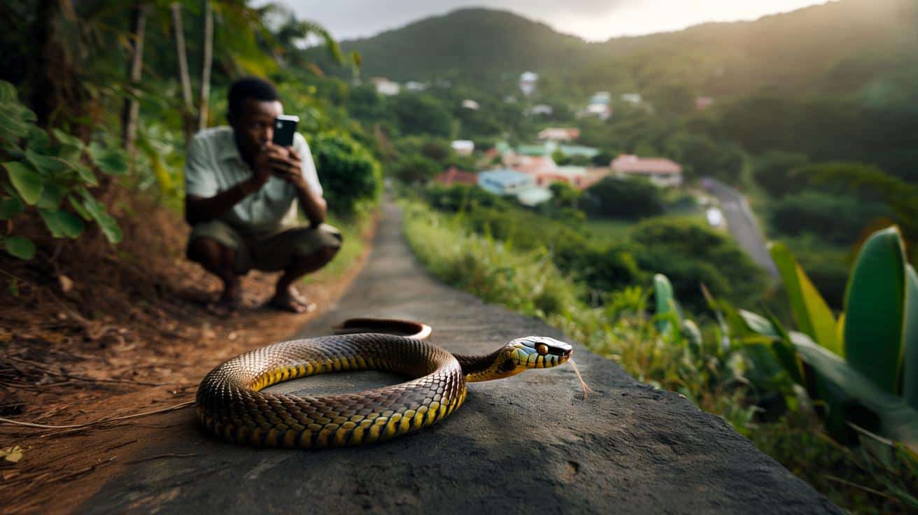 Alarmujący apel z Gwadelupy: czy widziałeś tego rzadkiego węża?