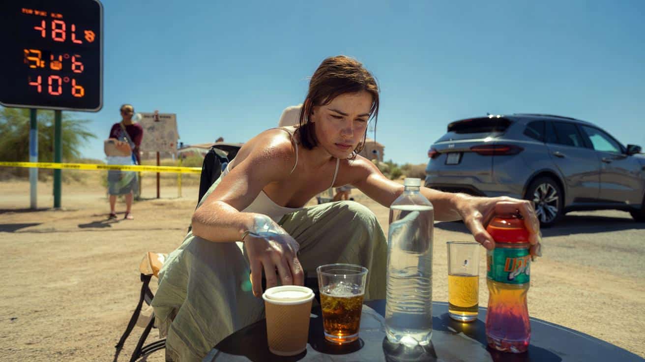 Alert przed upałem: meteorolodzy radzą odstawić kawę i alkohol