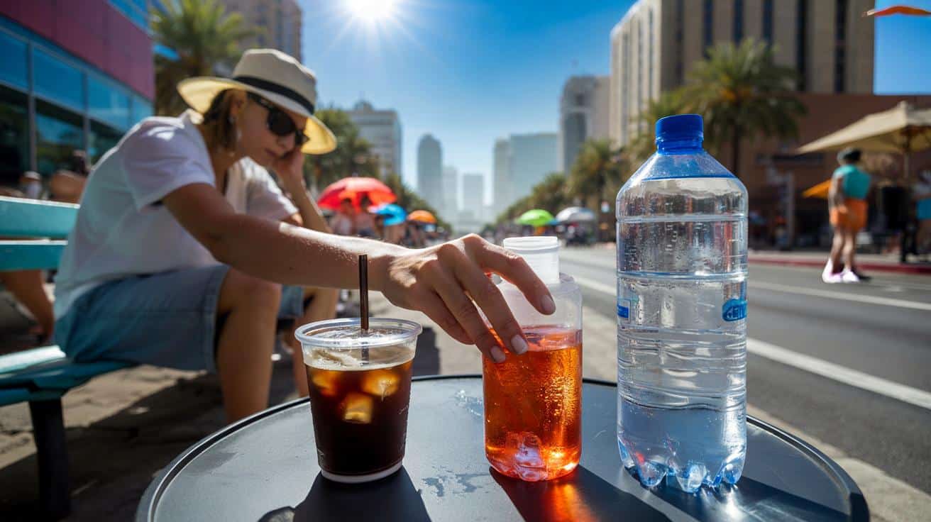 Alert przed upałem: miliony ludzi słyszą, by odstawić kawę