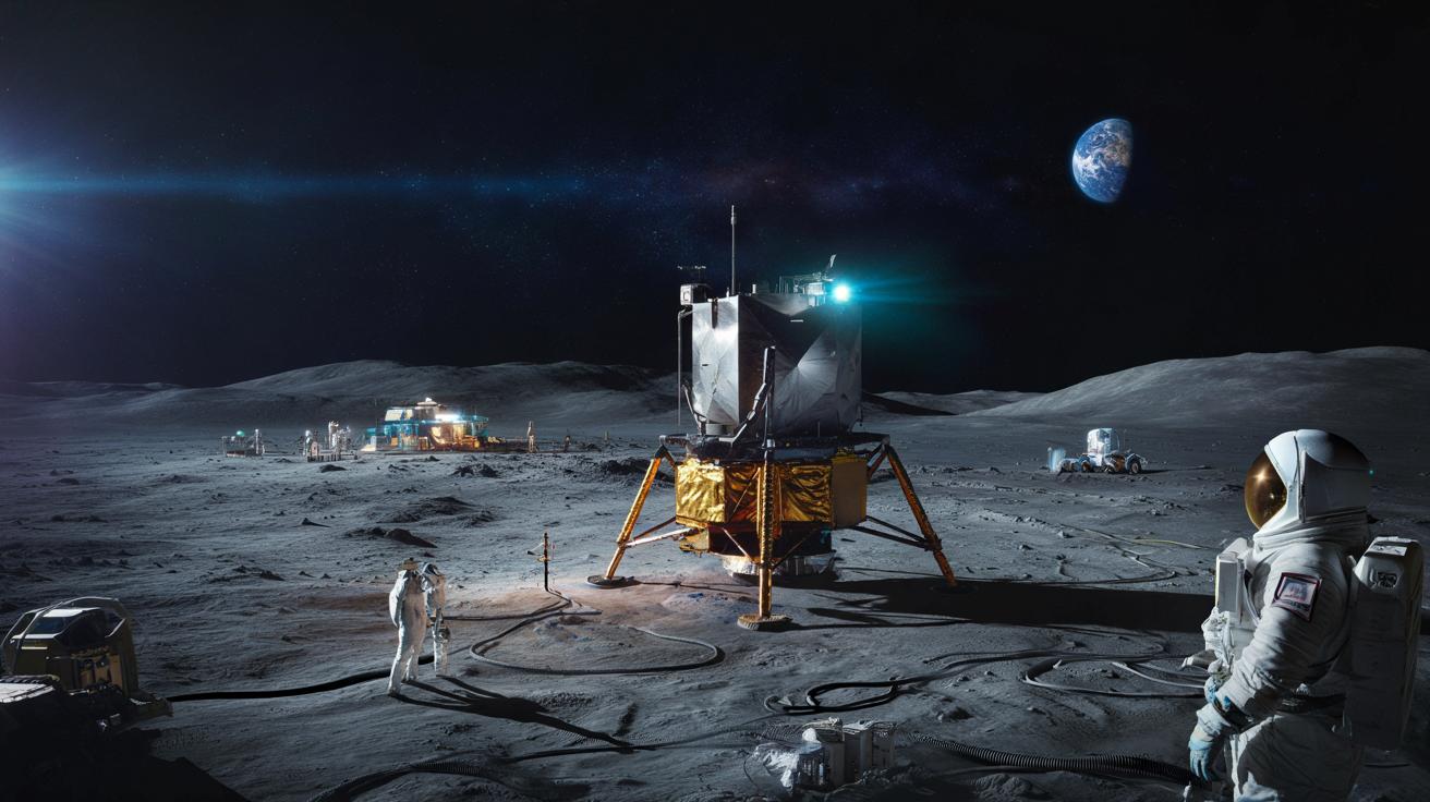Amerykanie chcą postawić reaktor jądrowy na Księżycu przed 2030 rokiem
