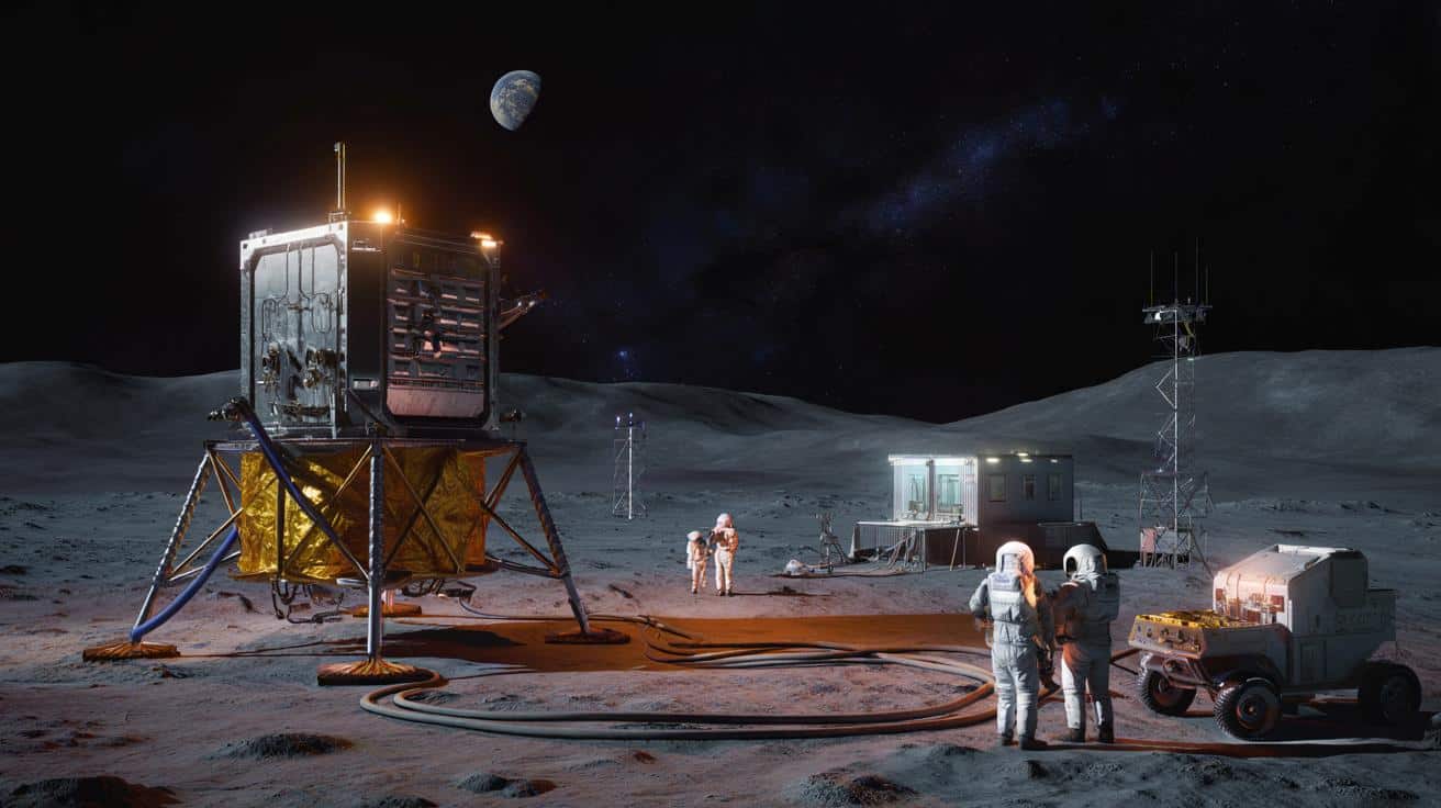 Amerykanie chcą mieć działającą elektrownię jądrową na Księżycu do 2030 roku