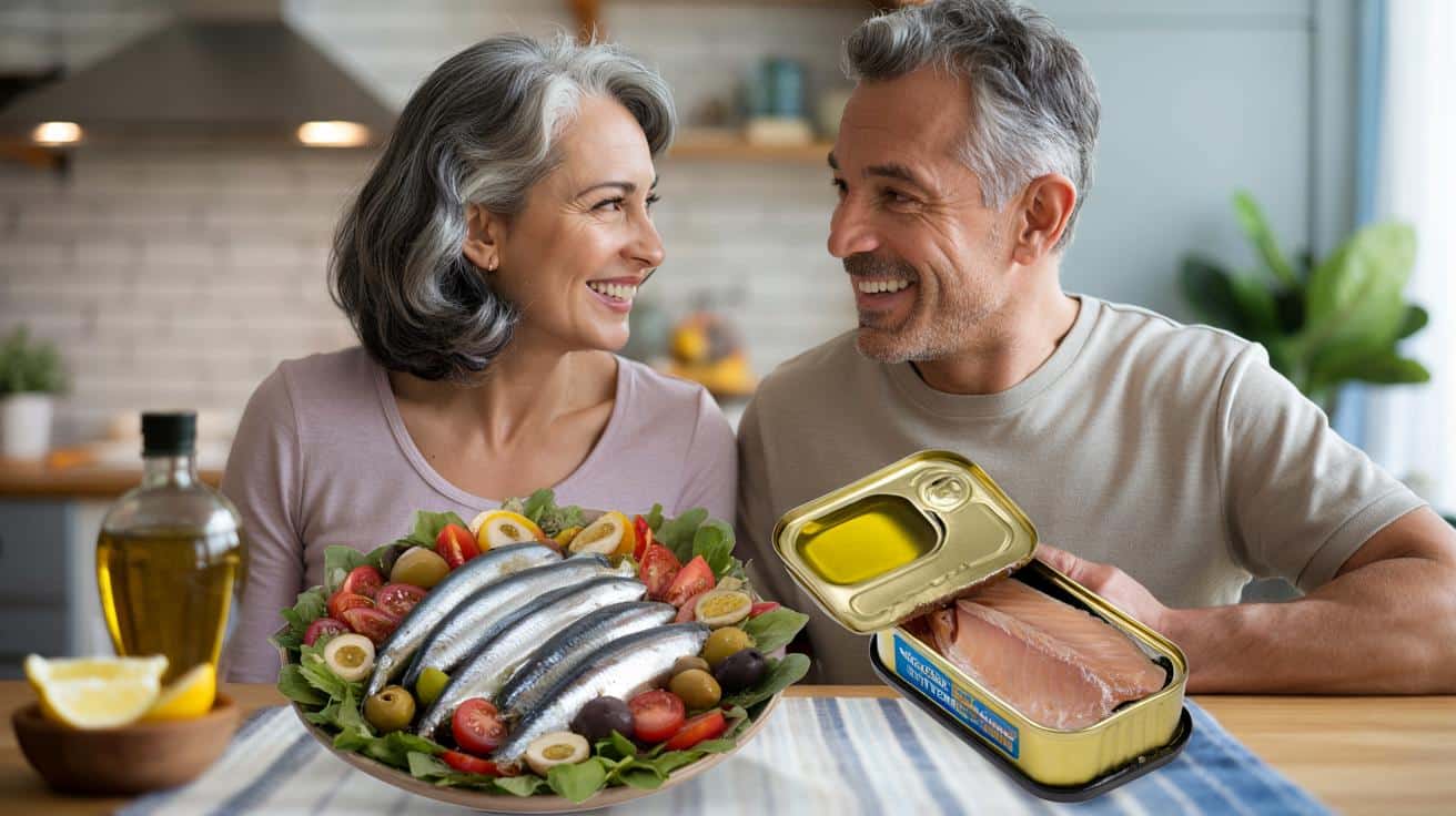 Anchois zamiast tuńczyka? Ten tani rybny hit wspiera mózg po 50.