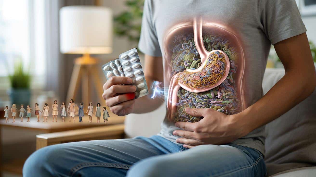 Antybiotyki mogą rozregulować florę jelitową nawet na osiem lat