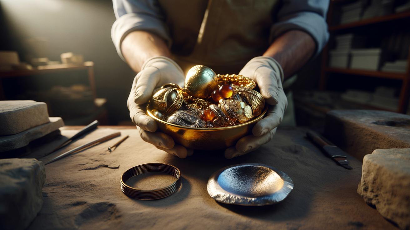 Archeolodzy znaleźli „kosmiczny” metal w skarbie sprzed 3 tysięcy lat