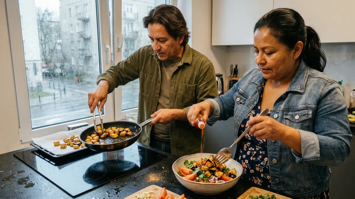 Chrupiąca sałatka z bakłażana jak z restauracji: prosty przepis i trik na idealną panierkę