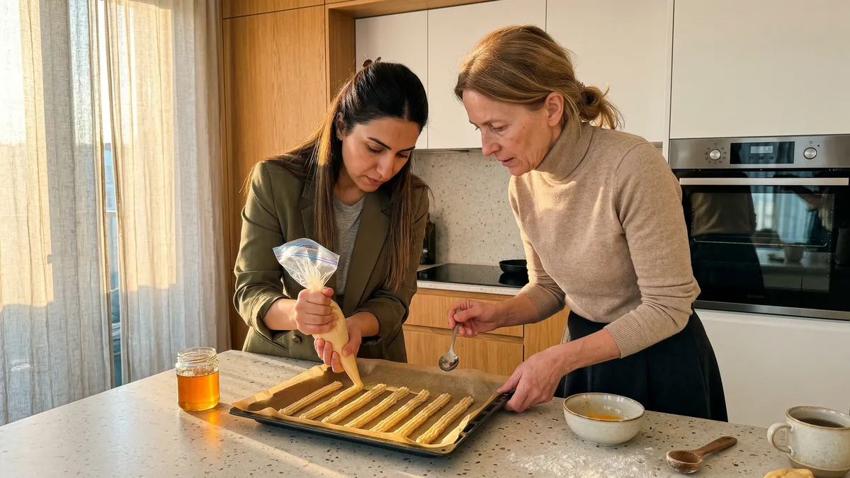 Ciasteczka-paluszki do herbaty w 10 minut: szybki przepis na miodzie