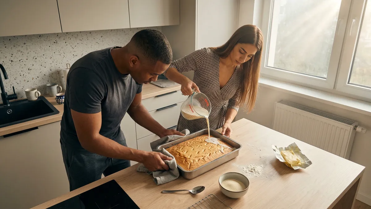 Ciasto 4 łyżki: wilgotny hit bez wagi i bez stresu