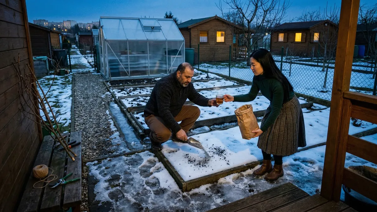 Co robić na działce w marcu, gdy ziemia jest jeszcze zamarznięta