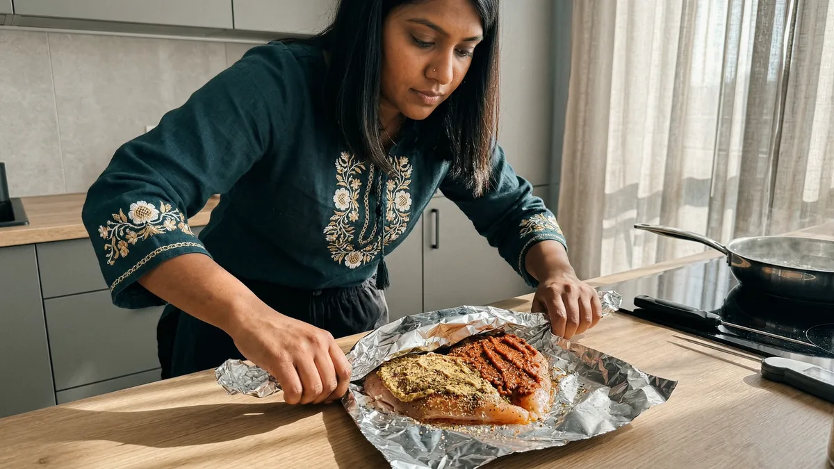 Domowa wędlina z kurczaka: roladki w folii, które kroisz jak szynkę