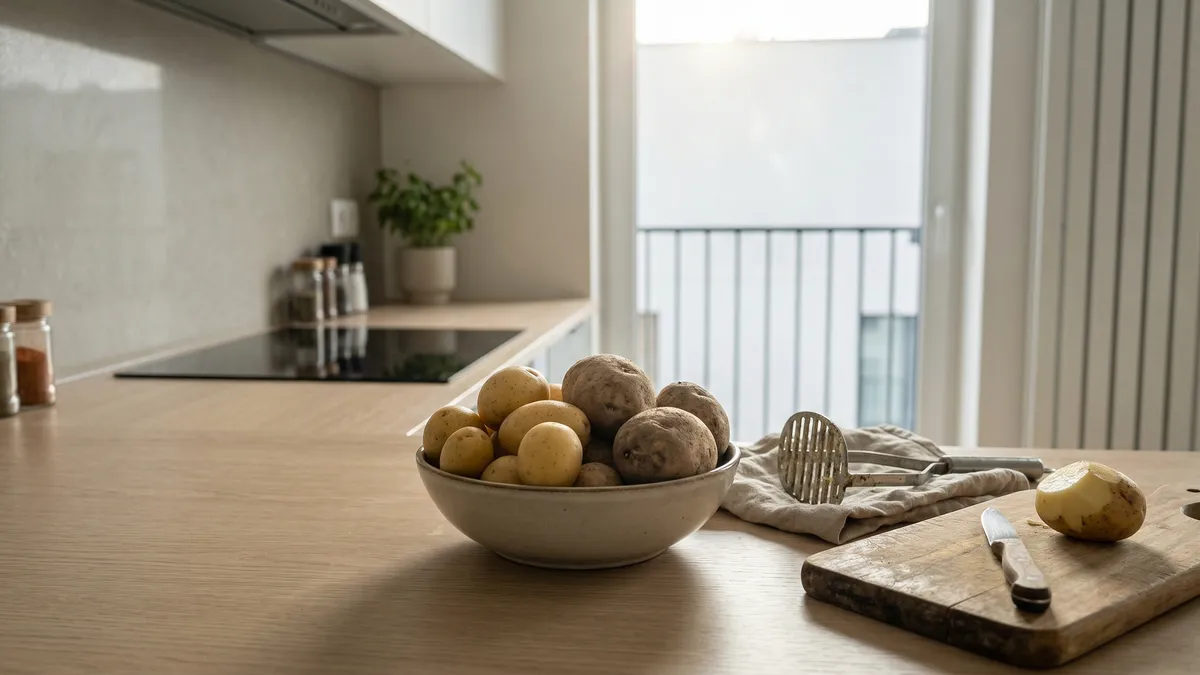Jak dobrać odmiany ziemniaków do potraw: skrobia, typy i szybka ściąga