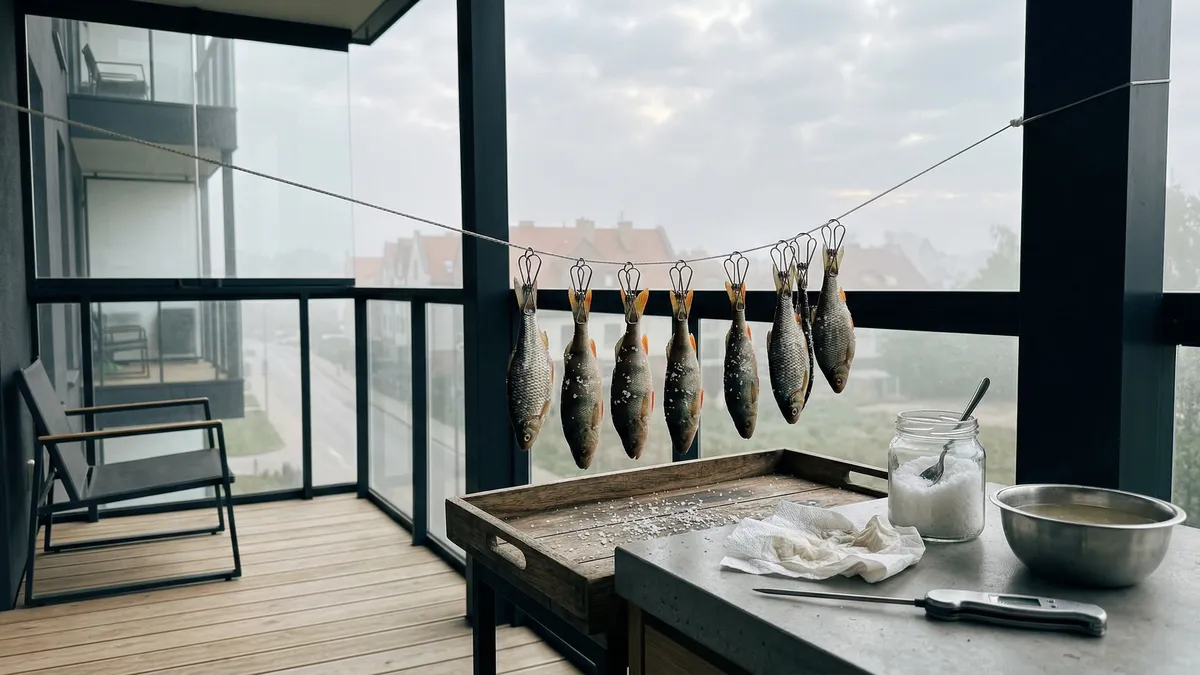 Jak wieszać ryby do suszenia: ogonem do góry czy głową? Prosta zasada bez goryczy
