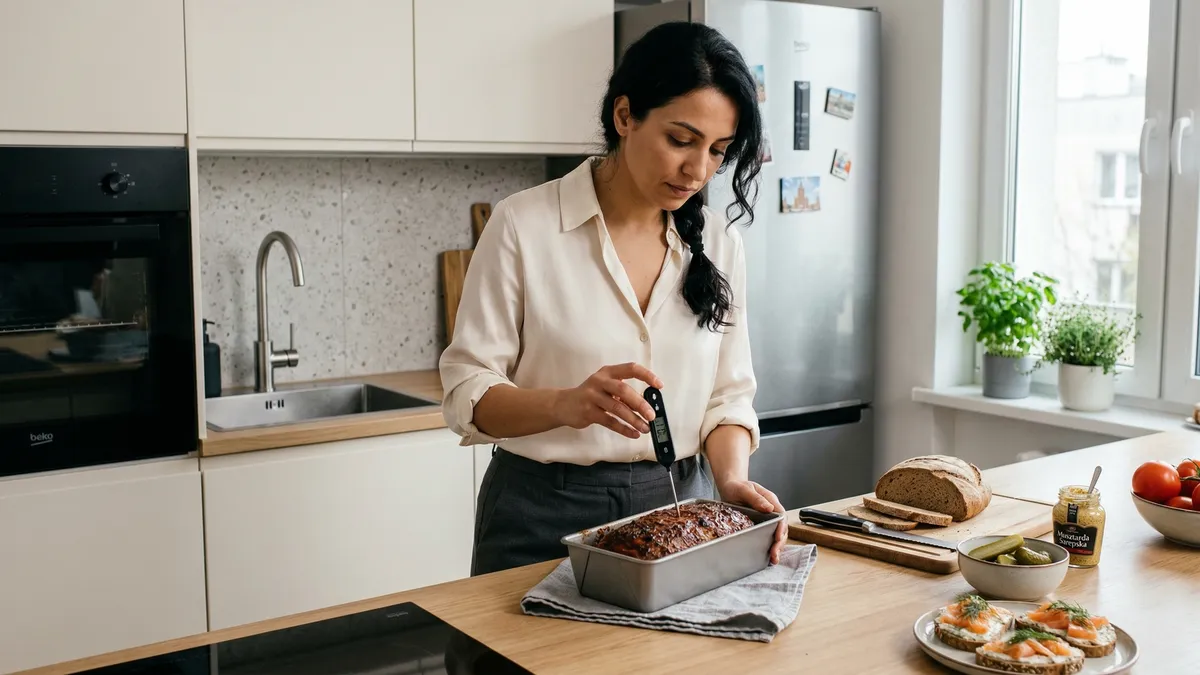 Mięsny chleb z indyka na kanapki: prosty przepis na domową wędlinę