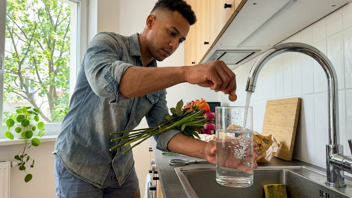 Moneta w wazonie: prosty trik, który może przedłużyć świeżość ciętych kwiatów