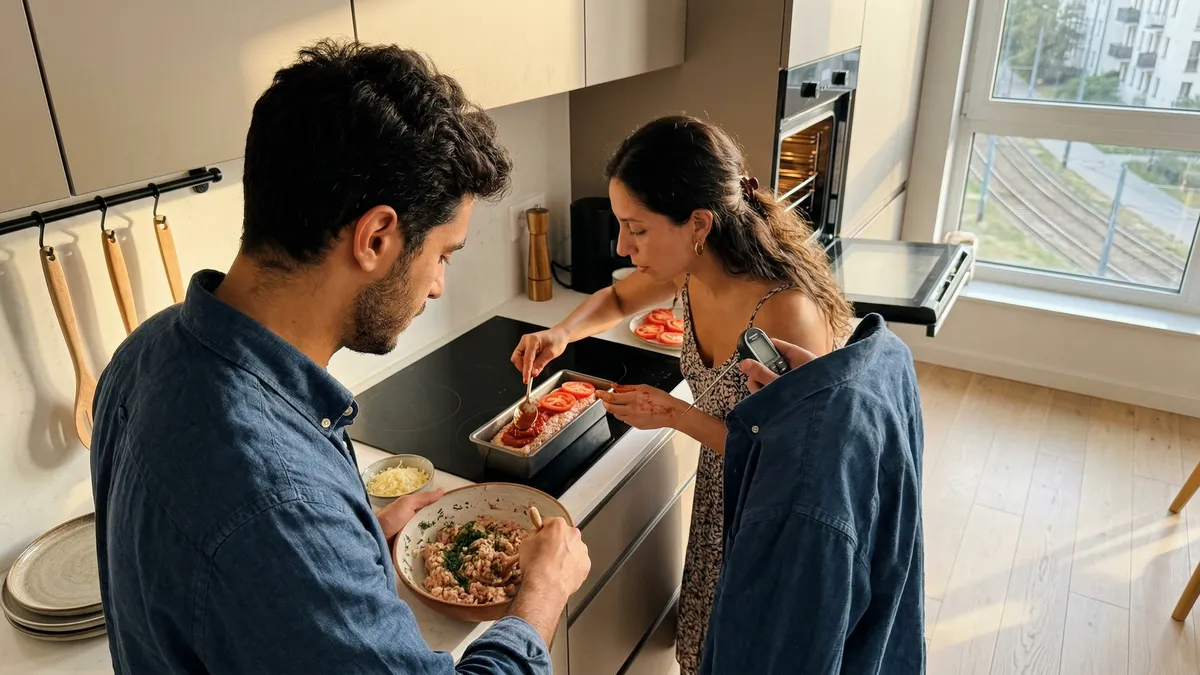 Pieczony baton z kurczaka zamiast kotletów – lekki obiad, który kroi się w plastry