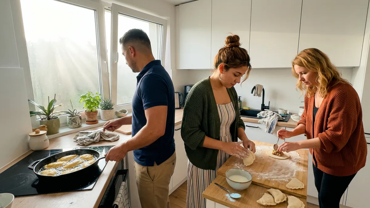 Pirożki na kefirze bez drożdży – szybki przepis na puszyste ciasto i sycący farsz