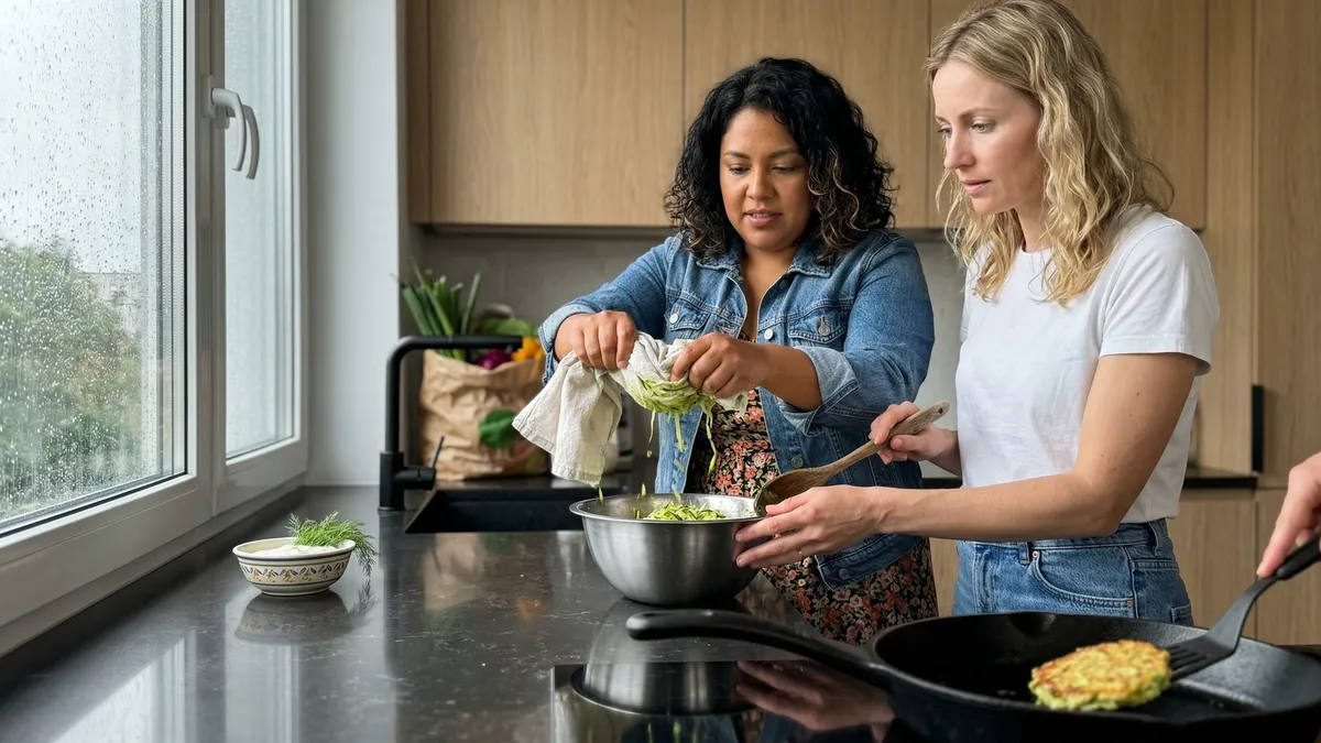 Placki z kabaczka krok po kroku: szybki przepis na złote i chrupiące placuszki