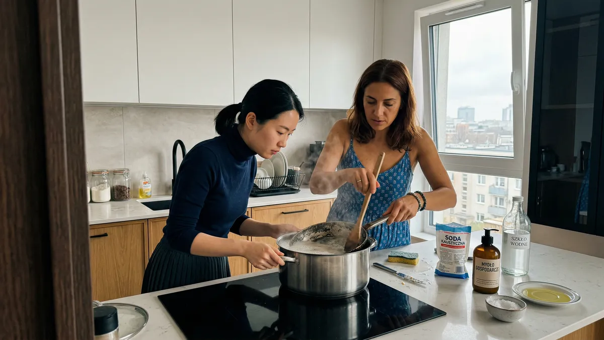 Przypalona patelnia znów jak nowa: domowa „gorąca kąpiel”, która odspaja nagar (i prosty trik na koniec)