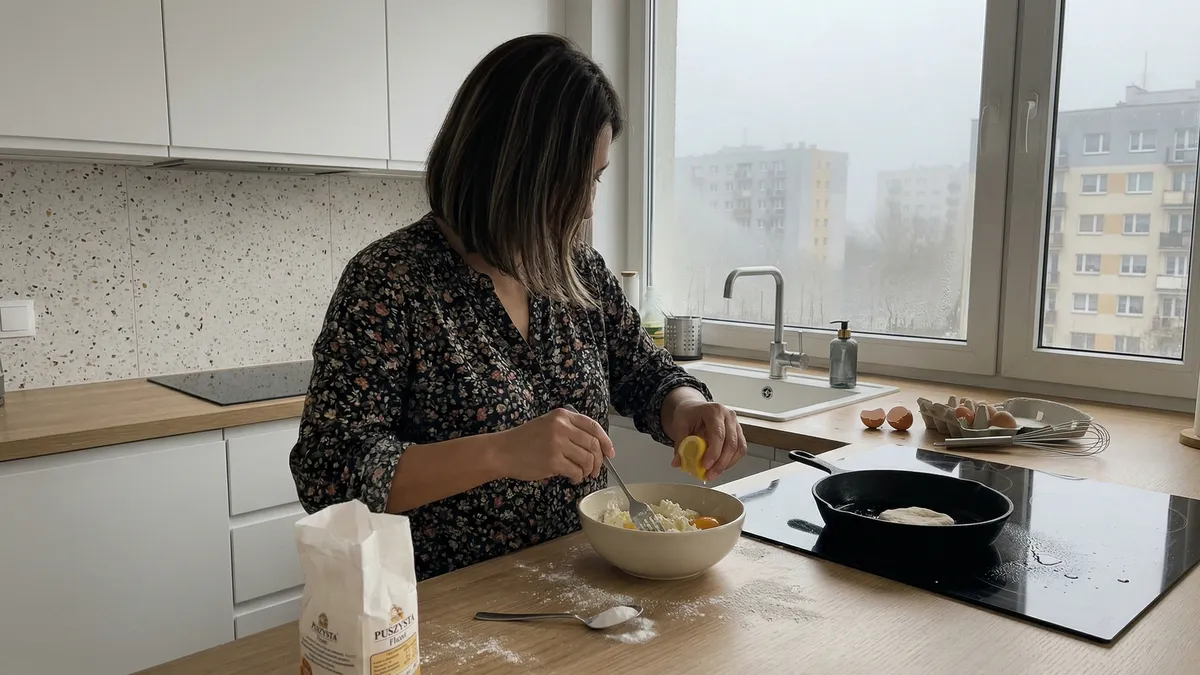 Pyszki z twarogu w 20 minut: ciasto z 4 składników na patelnię lub do piekarnika