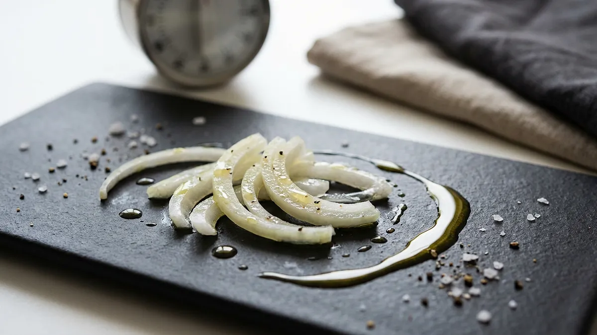 Sałatka z cebuli w 15 minut: prosty przepis na marynowaną cebulę do obiadu