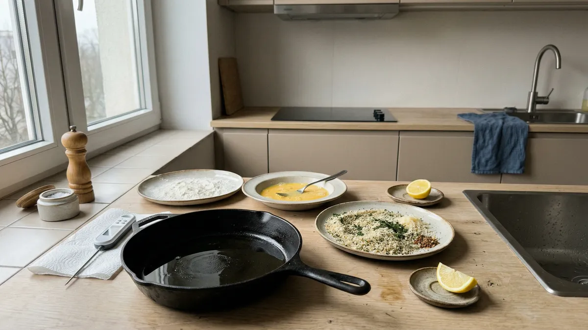 Sekret sznycli z piersi kurczaka jak z kawiarni – chrupiąca panierka i soczyste wnętrze