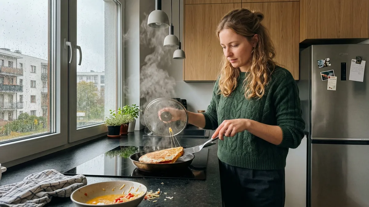 Śniadanie z lawaszu na patelni: chrupiące w 5 minut i bez bałaganu