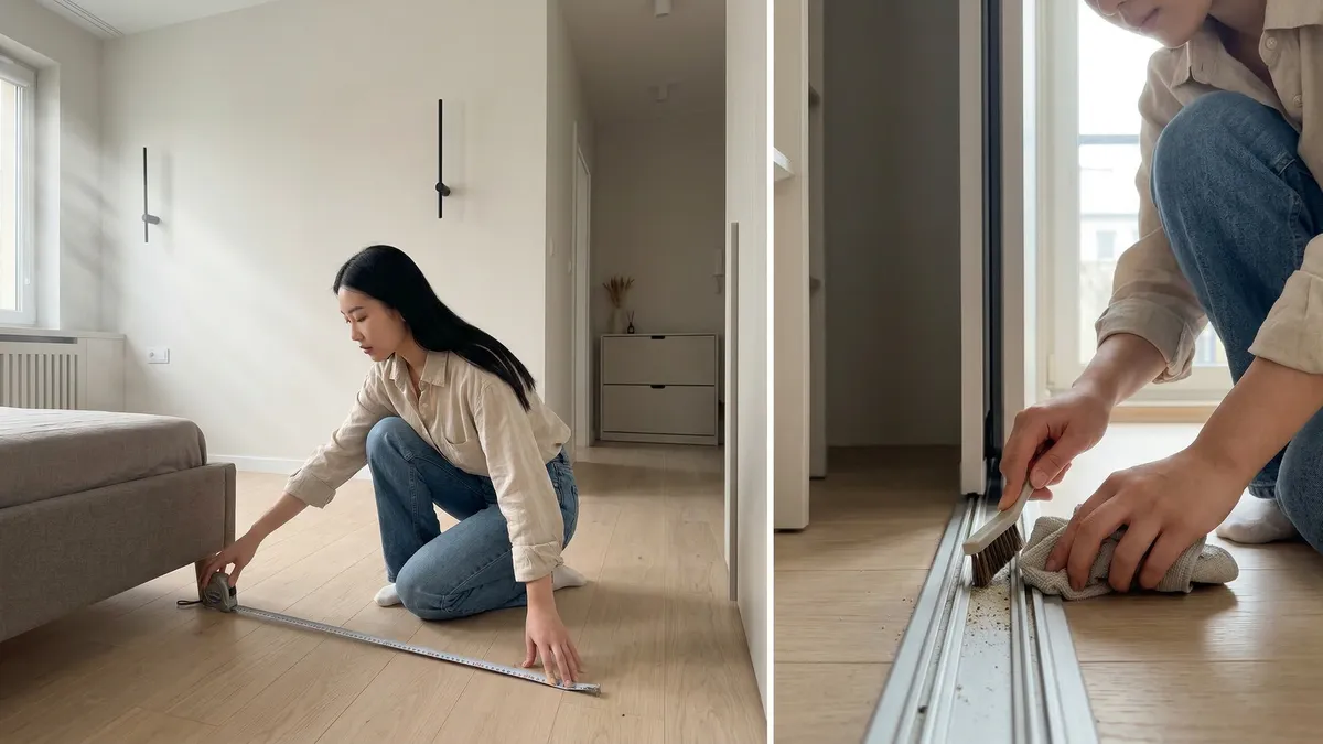 Szafa przesuwna czy uchylna? Porównanie plusów i minusów w małym mieszkaniu