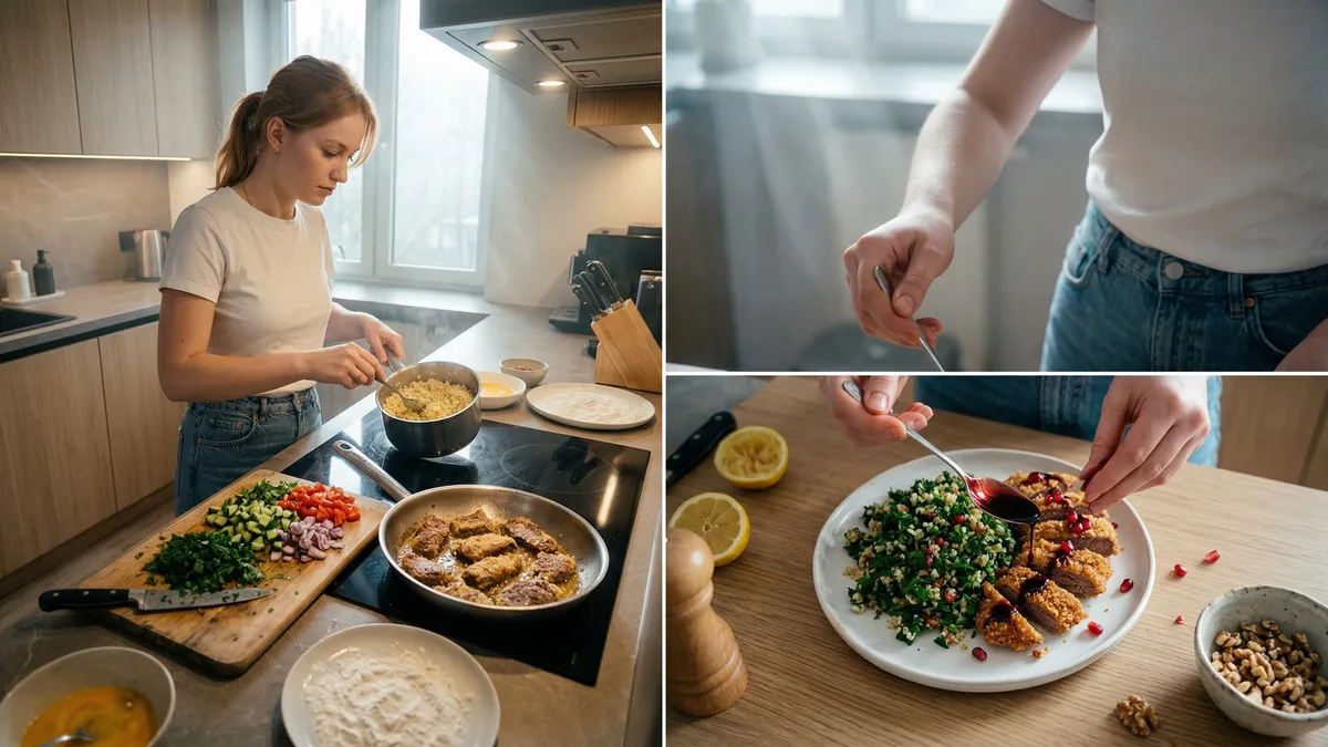Tabule z bulgurem i natką pietruszki: lekka sałatka, która naprawdę syci
