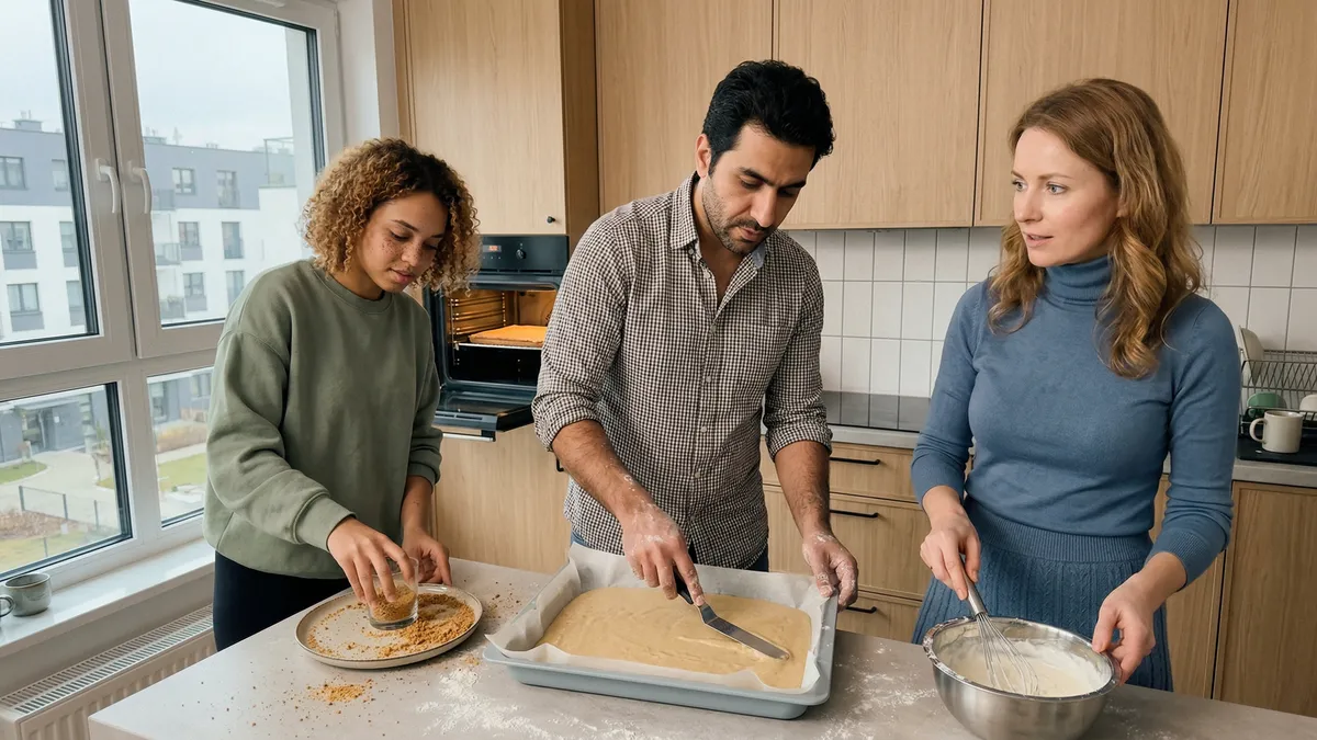 Tort miodowy bez wałkowania jak z cukierni: prosty sposób na delikatne warstwy