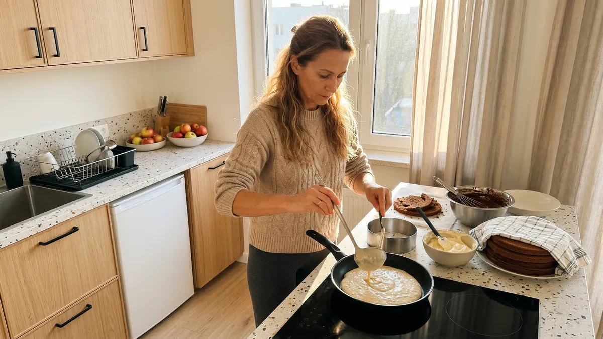 Tort na patelni bez piekarnika: dwa szybkie przepisy, które wyglądają jak z cukierni