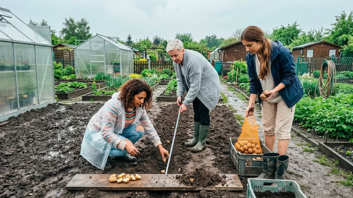 Trzy błędy przy sadzeniu ziemniaków, przez które zbierasz drobnicę