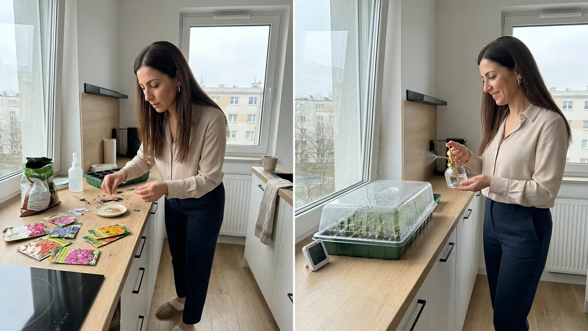 Wysiew kwiatów w marcu: co siać na rozsadę i jakie 3 zasady decydują o kwitnieniu latem