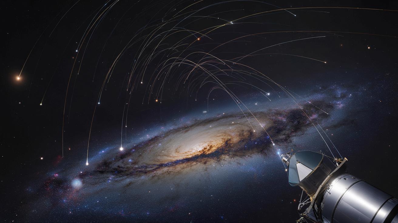 Astronomowie namierzają dziesiątki „gwiezdnych rzek” w Drodze Mlecznej