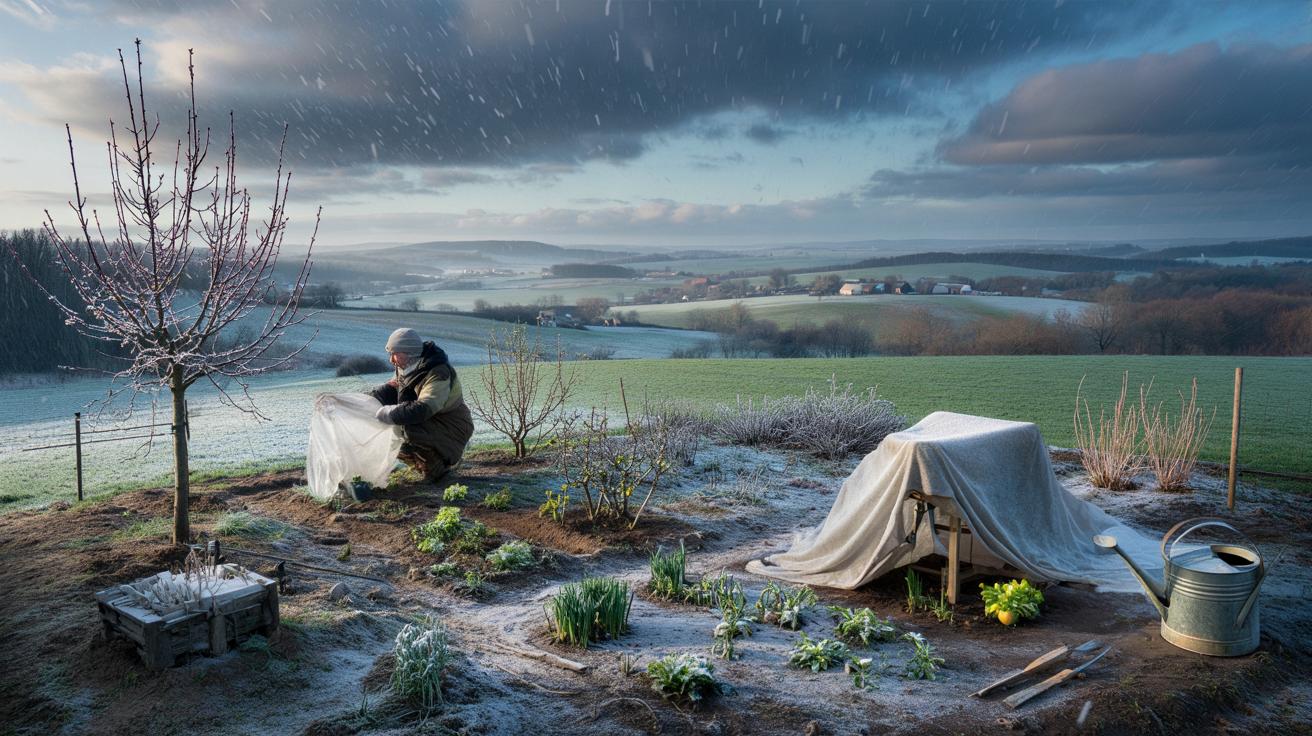 Atak arktycznego chłodu na koniec marca 2026. Śnieg, mróz i nawet -10°C