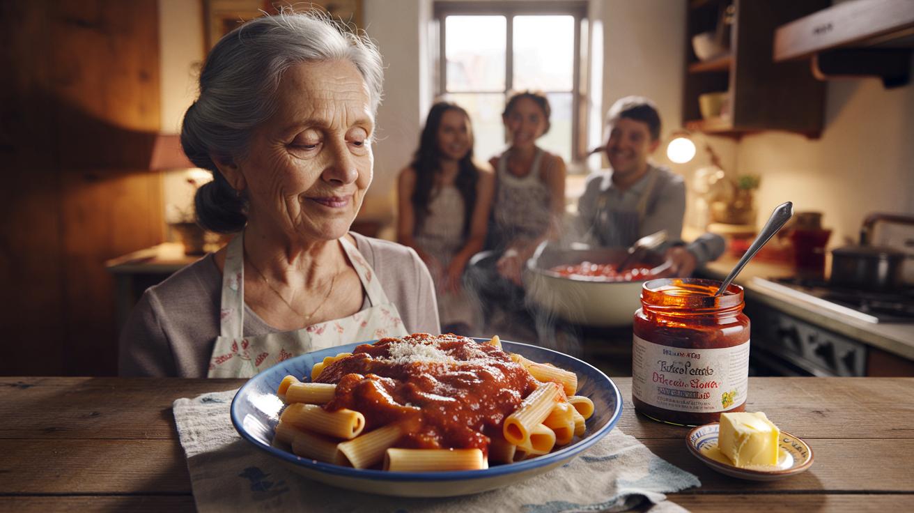 Babcia od 100 lat robi ten sam makaron z pomidorami. Jeden składnik zmienia wszystko