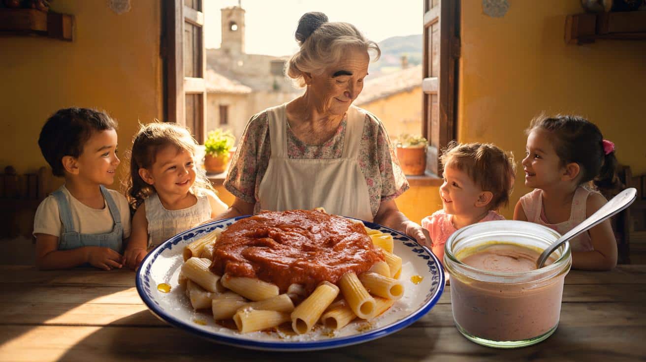 Babcia z Hiszpanii od 100 lat robi makaron z pomidorami tak samo. Jeden sekretny dodatek zmienia wszystko